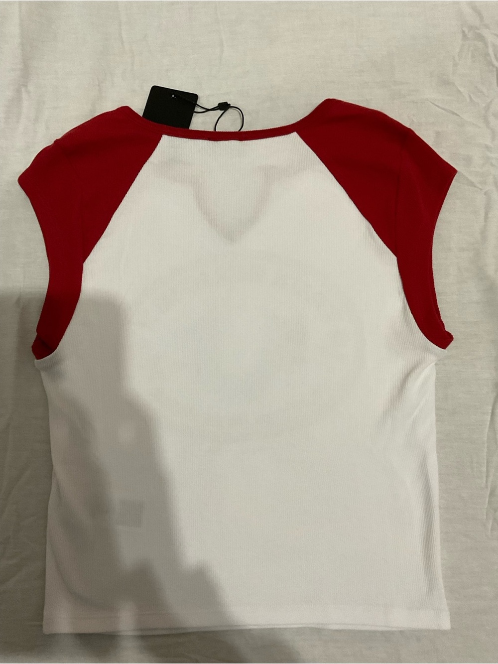 True Religion Rhinestone Logo Baby Tee - Picture 3 of 3
